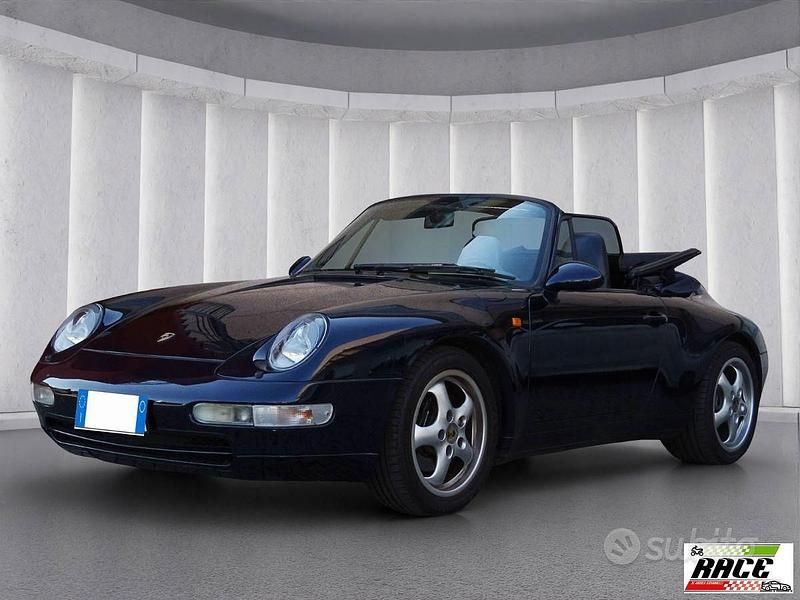 Usata Porsche 911 Carrera Cabriolet 275 CV (202 kW) 1994 Blu Cabrio