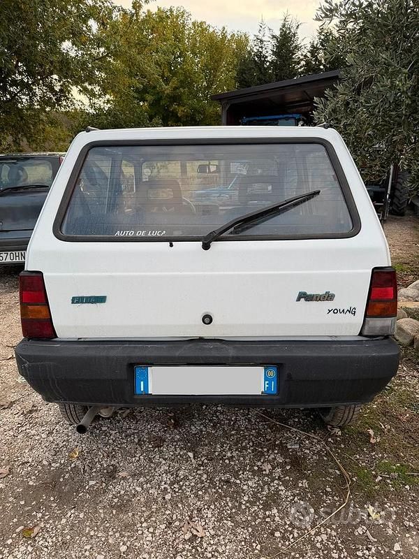 Usata Fiat Panda 39 CV (28 kW) 2000 Bianco Utilitaria