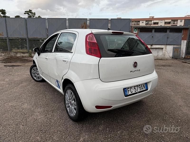Usata Fiat Punto Lounge 77 CV (56 kW) 2016 Bianco Utilitaria