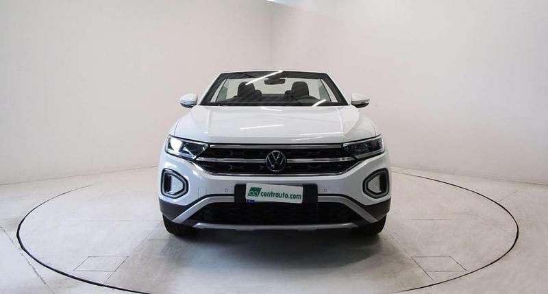 Usata VW T-Roc Cabriolet Style 110 CV (80 kW) 2023 Bianco Cabrio