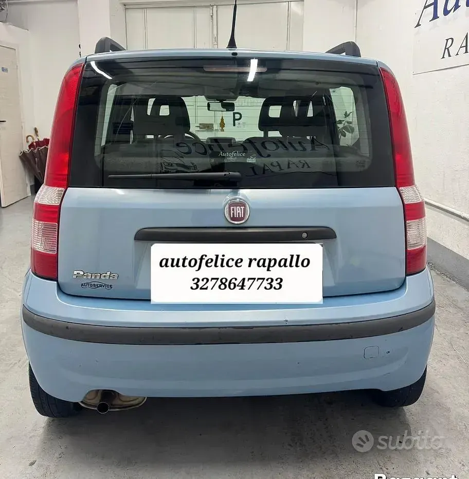 Usata Fiat Panda 60 CV (44 kW) 2008 Blu Utilitaria