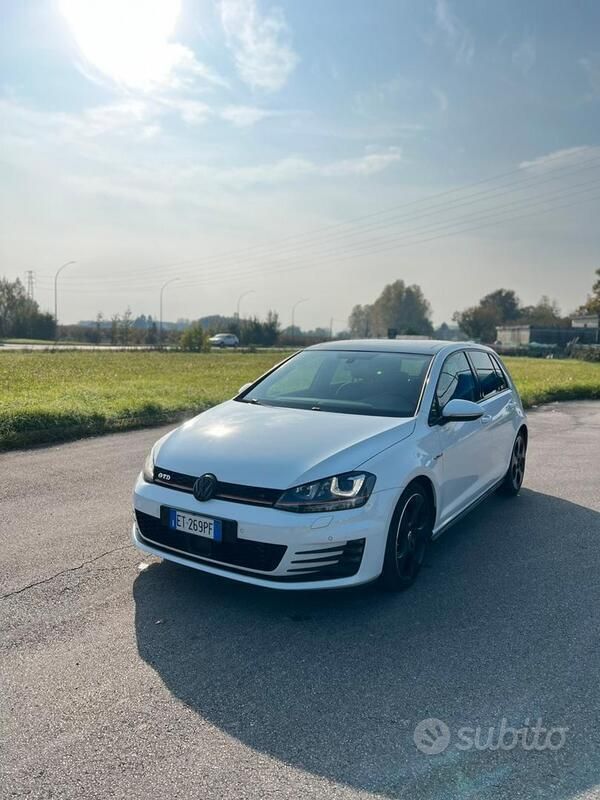 Usata VW Golf VII GTD 2014 Bianco Berlina