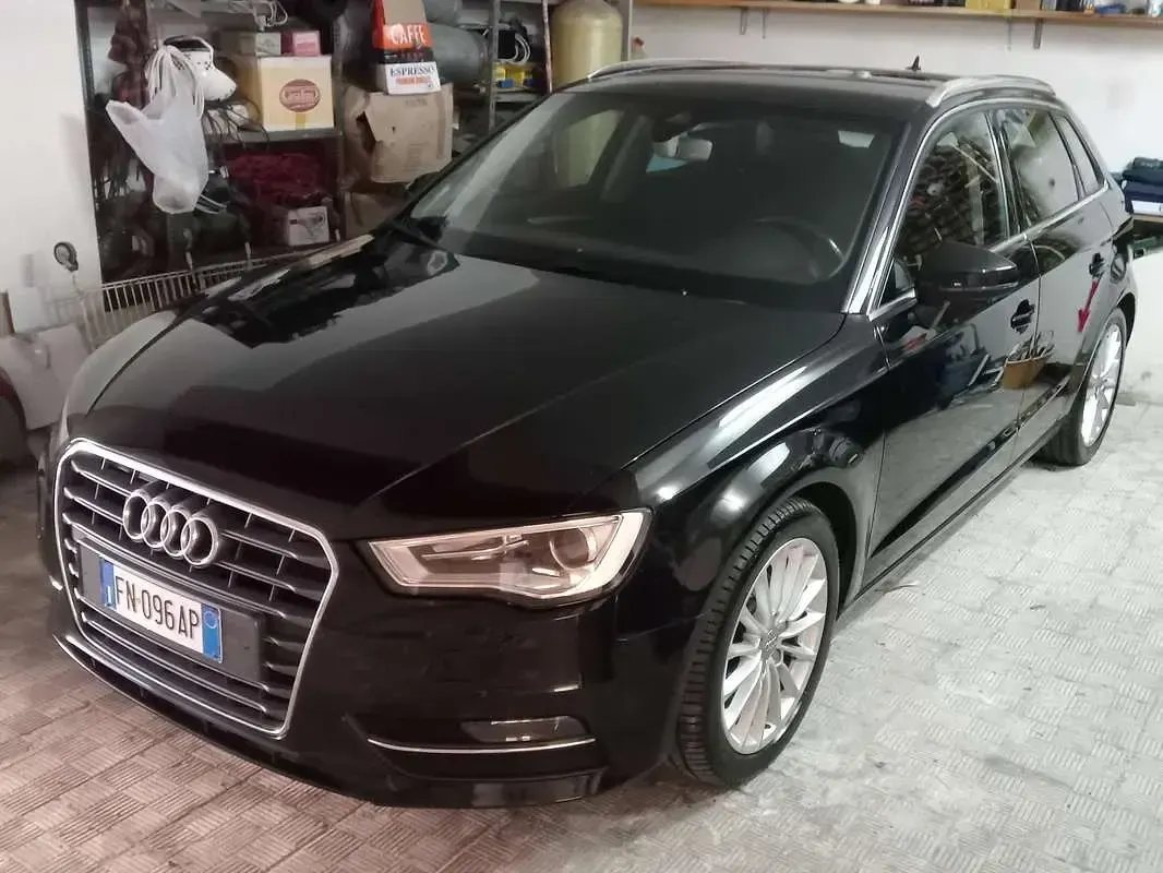 Usata Audi A3 150 CV (110 kW) 2016 Nero Berlina