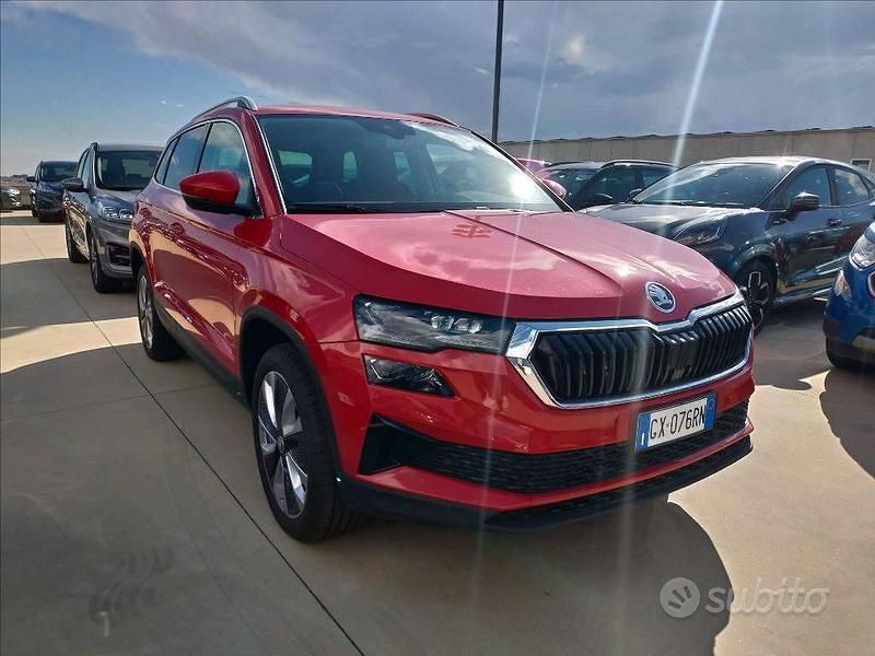 Ny Skoda Karoq Style 150 HK (110 kW) 2025 Rød SUV