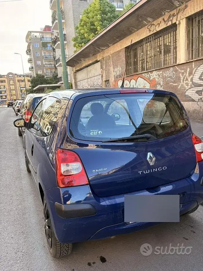 Usata Renault Twingo 58 CV (42 kW) 2008 Blu Utilitaria
