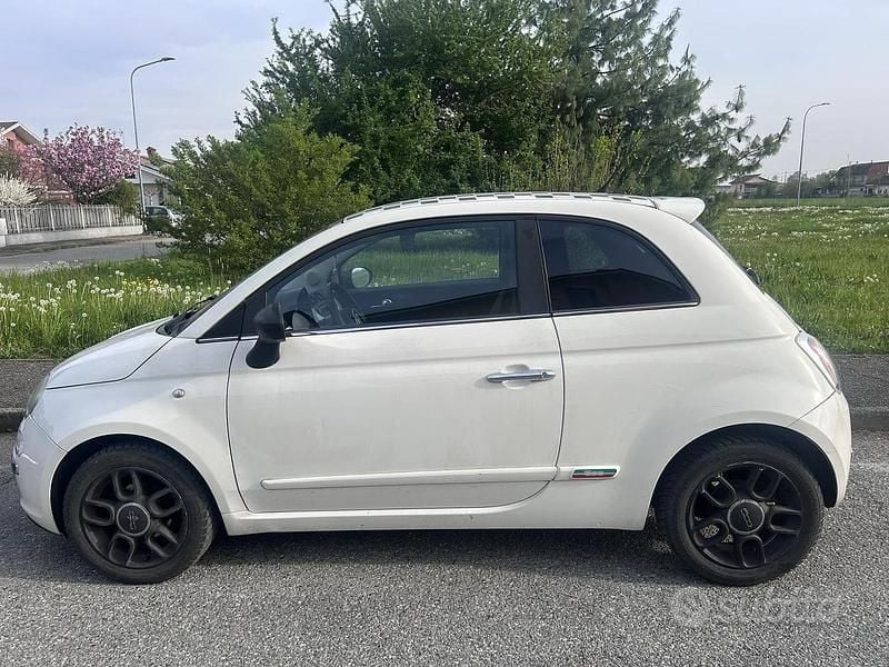 Occasion Fiat 500 75 ch (55 kW) 2009 Blanc Cabriolet