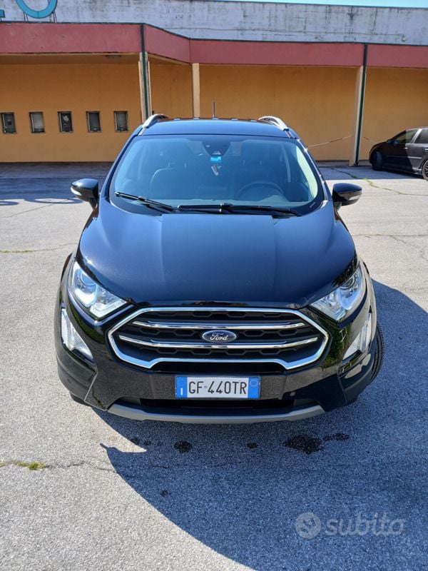Usata Ford Ecosport 125 CV (91 kW) 2021 Nero SUV