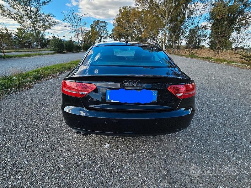 Usata Audi A5 170 CV (125 kW) 2010 Nero Coupé
