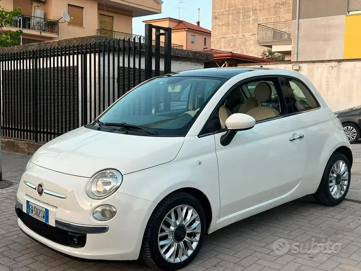 Usata Fiat 500 95 CV (69 kW) 2014 Grigio Utilitaria