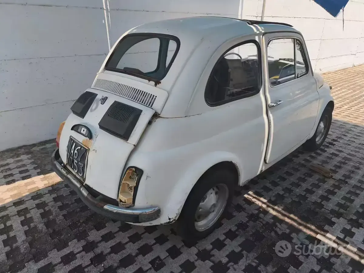 Usata Fiat 500 1960 Bianco Utilitaria