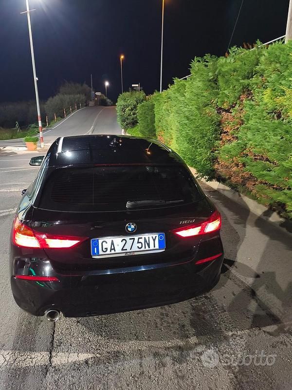 Usata BMW 116 Advantage 116 CV (85 kW) 2020 Nero Utilitaria