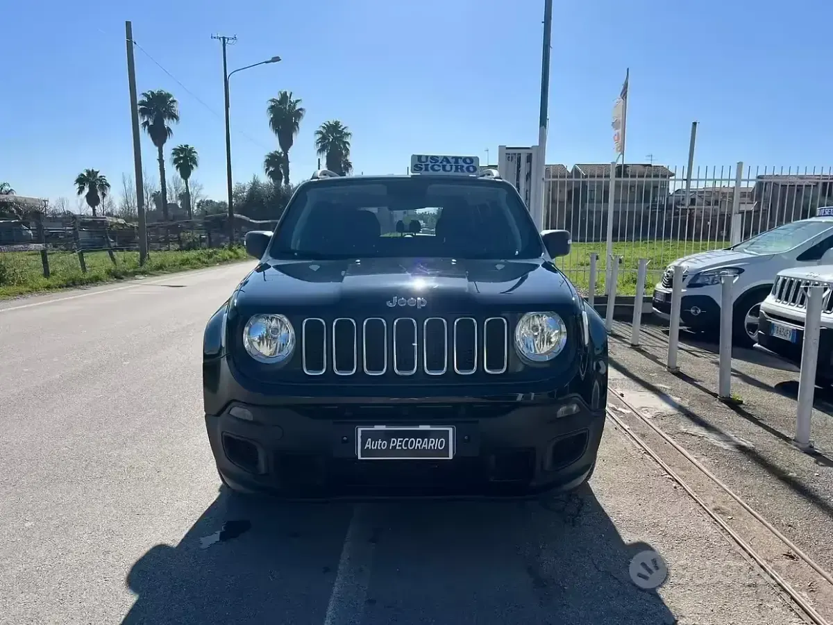 Usata Jeep Renegade 95 CV (69 kW) 2018 Nero SUV