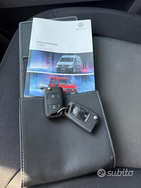 Usata VW Crafter 101 CV (74 kW) 2020 Blu Furgone