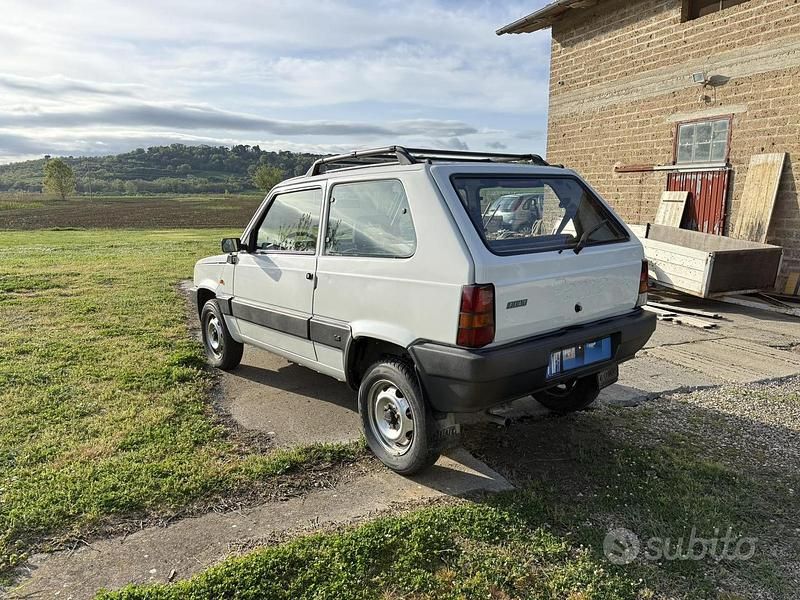 Gebraucht Fiat Panda 4x4 50 PS (36 kW) 2003 Weiß Kleinwagen