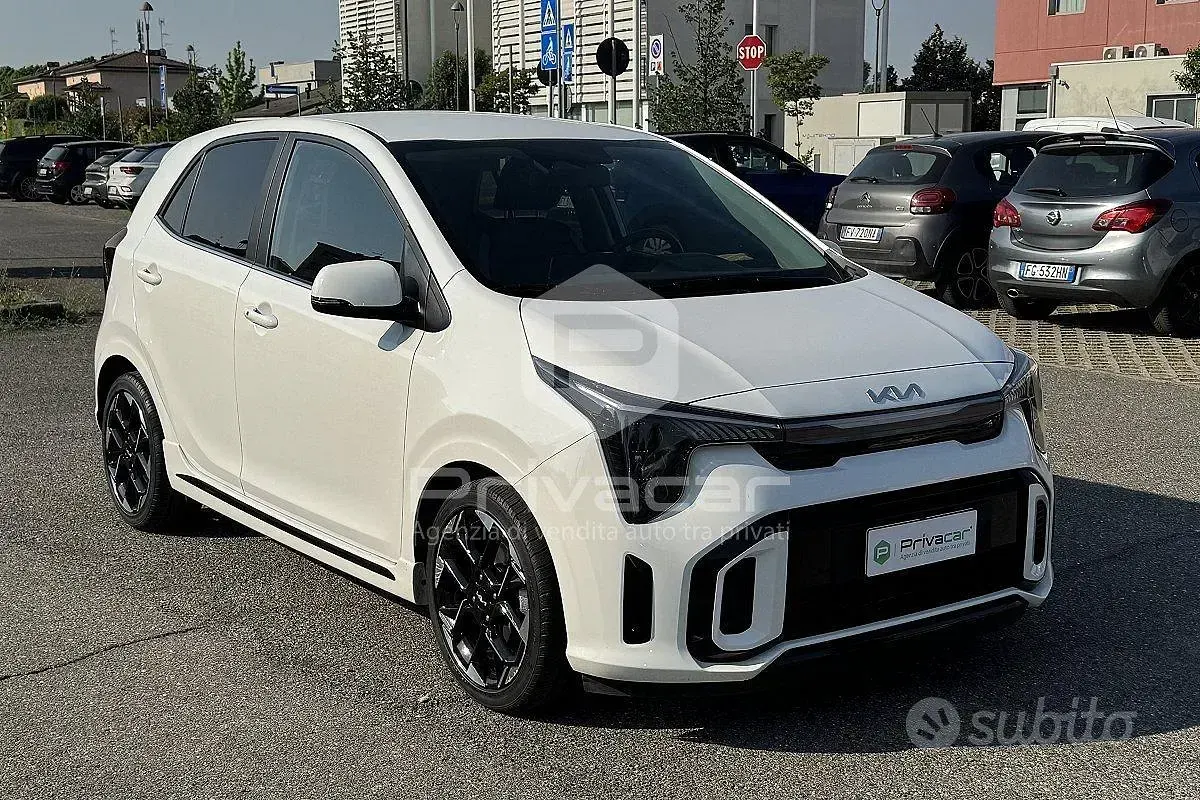 Usata Kia Picanto GT-Line 63 CV (46 kW) 2024 Bianco Utilitaria