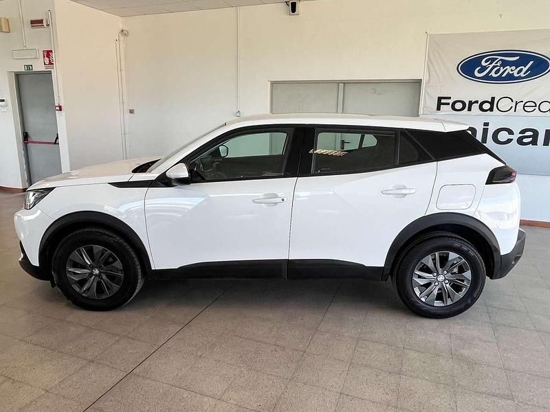 Usata Peugeot 2008 Active 131 CV (96 kW) 2021 Bianco SUV