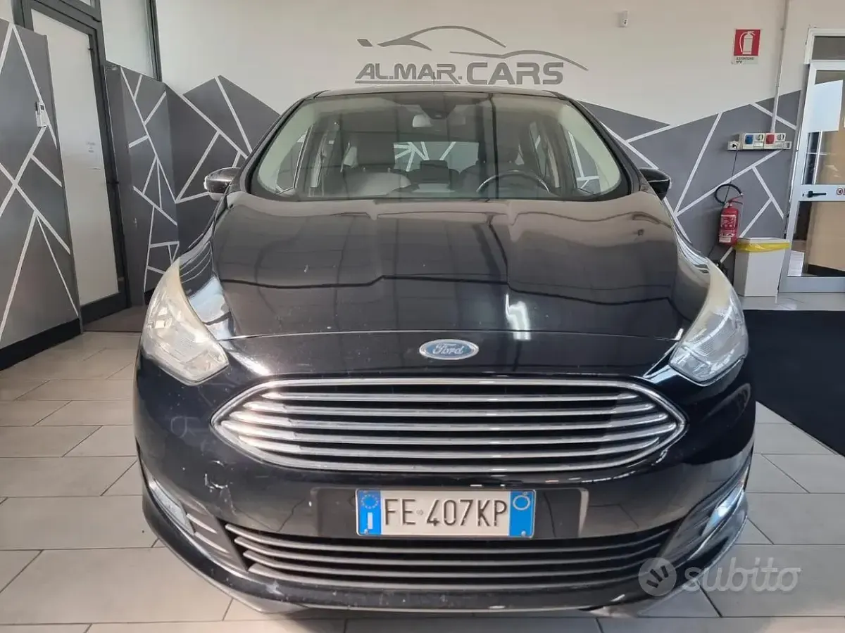 Usata Ford C-MAX Titanium 120 CV (88 kW) 2016 Nero Monovolume