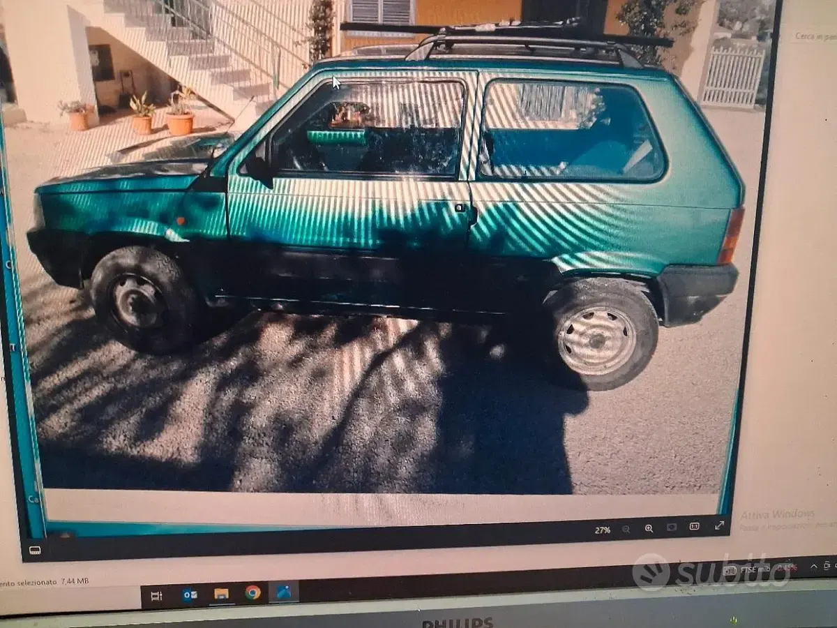 Usata Fiat Panda 4x4 1998 Verde Utilitaria