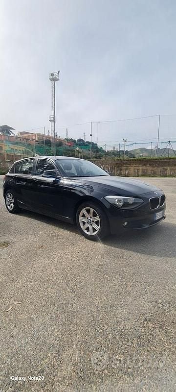 Usata BMW 114 95 CV (69 kW) 2013 Nero Utilitaria