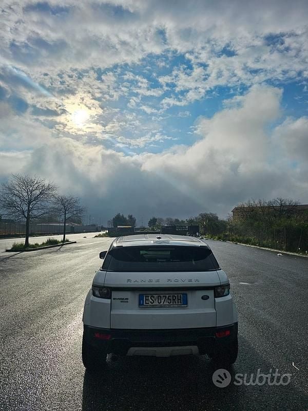 Usata Land Rover Range Rover evoque Prestige 190 CV (139 kW) 2013 Bianco SUV