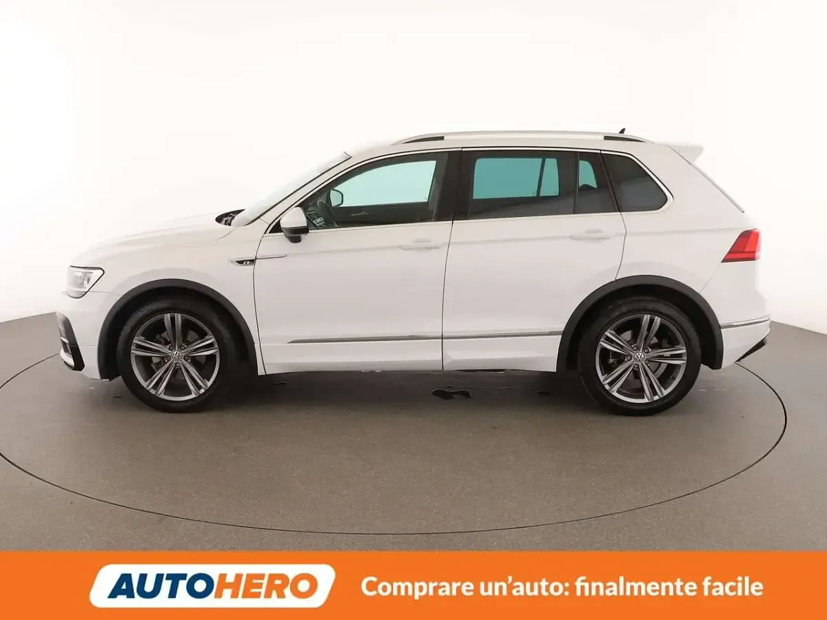 Usata VW Tiguan Sport 125 CV (91 kW) 2018 Bianco SUV