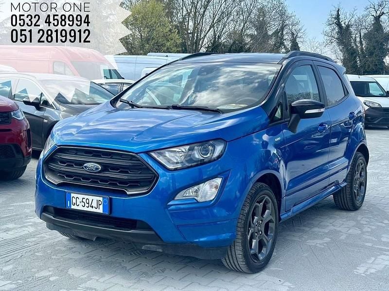 Usata Ford Ecosport ST-Line 125 CV (91 kW) 2020 Blu/azzurro SUV