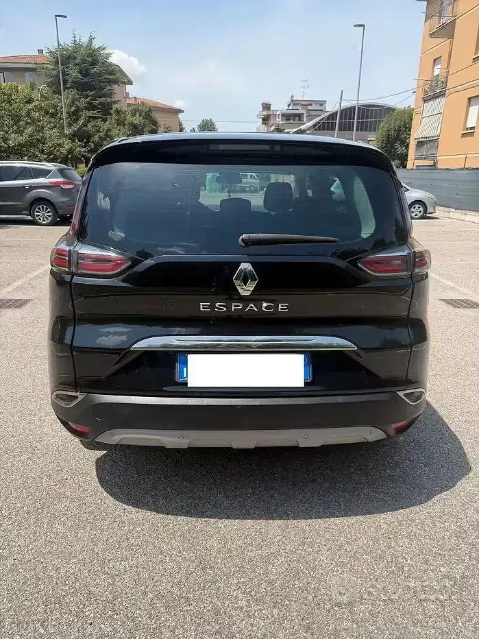 Usata Renault Espace 160 CV (117 kW) 2018 Nero Monovolume
