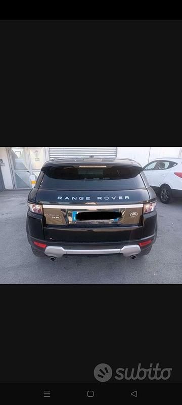 Usata Land Rover Range Rover evoque 190 CV (139 kW) 2014 Nero Berlina