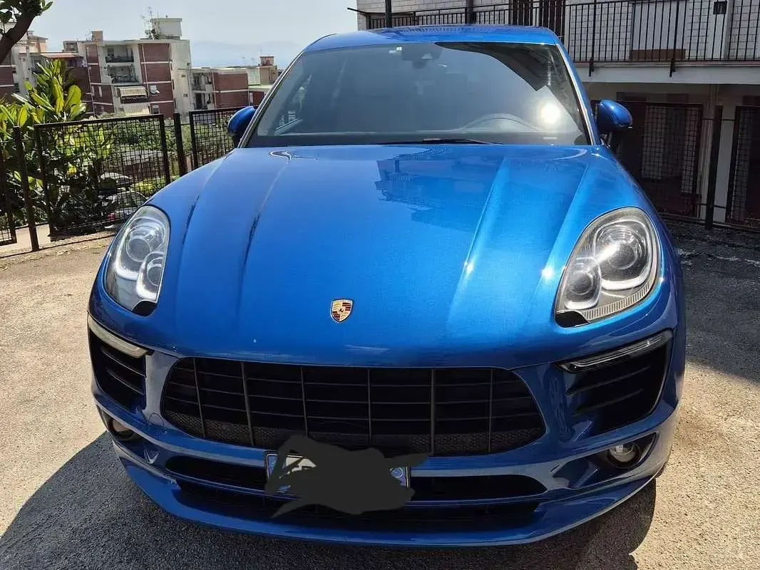 Usata Porsche Macan 252 CV (185 kW) 2016 Blu/azzurro SUV
