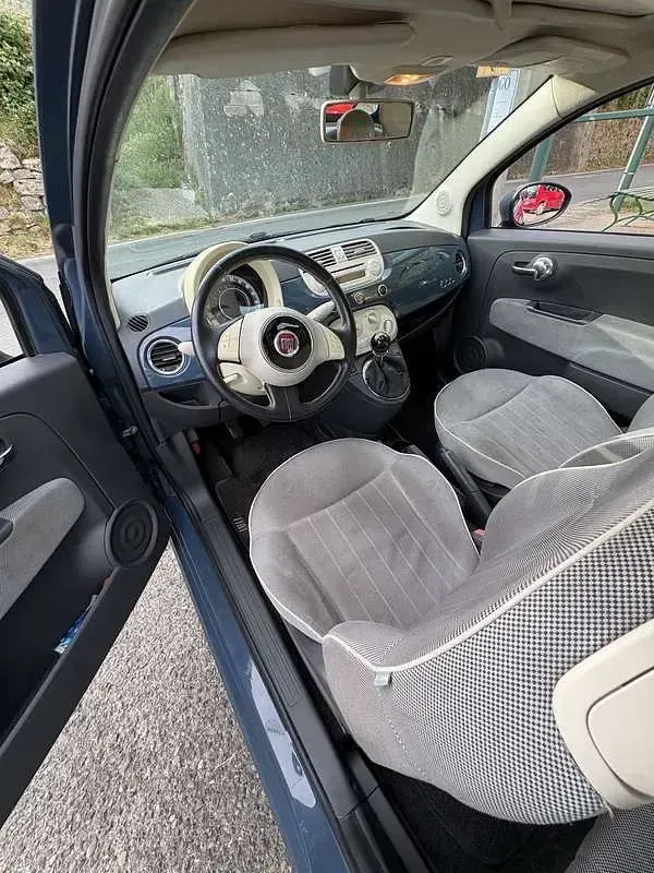 Usata Fiat 500 Lounge 69 CV (50 kW) 2009 Cabrio