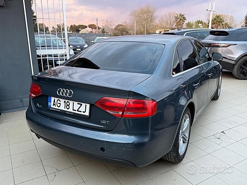 Usata Audi A4 Ambiente 160 CV (117 kW) 2009 Grigio Berlina