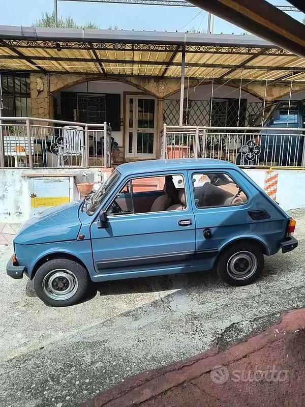 Usata Fiat 126 24 CV (17 kW) 1984 Blu Utilitaria