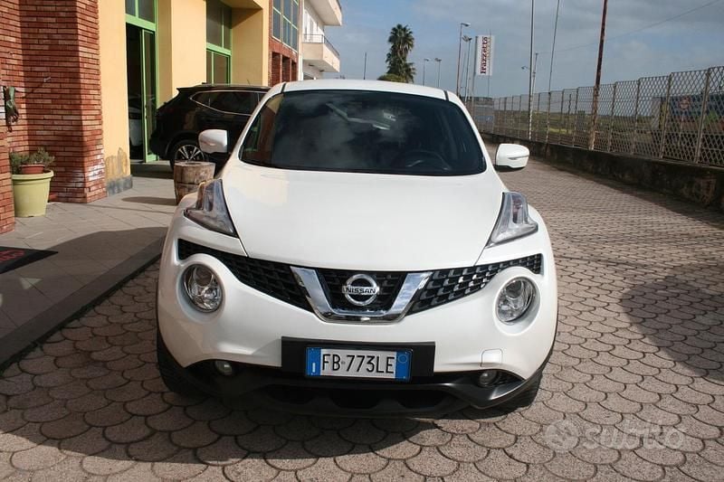 Usata Nissan Juke Acenta 110 CV (80 kW) 2015 Bianco SUV