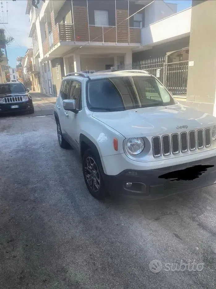 Usata Jeep Renegade 120 CV (88 kW) 2016 Bianco SUV