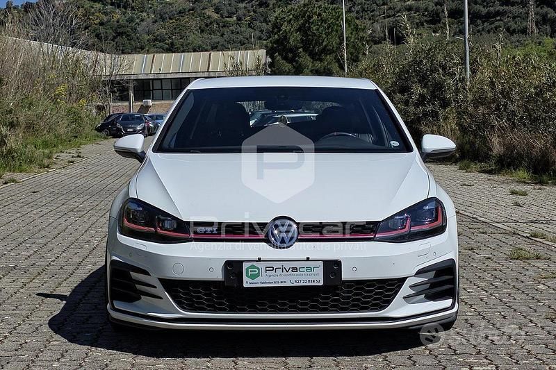 Usata VW Golf VII GTI 300 CV (220 kW) 2017 Bianco Utilitaria