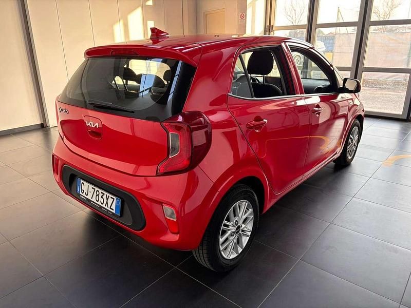 Usata Kia Picanto Comfort 67 CV (49 kW) 2022 Rosso Utilitaria
