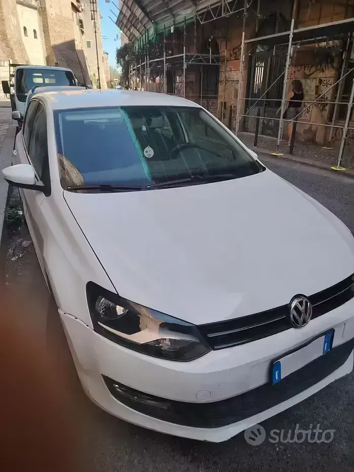 Usata VW Polo 75 CV (55 kW) 2013 Bianco Utilitaria