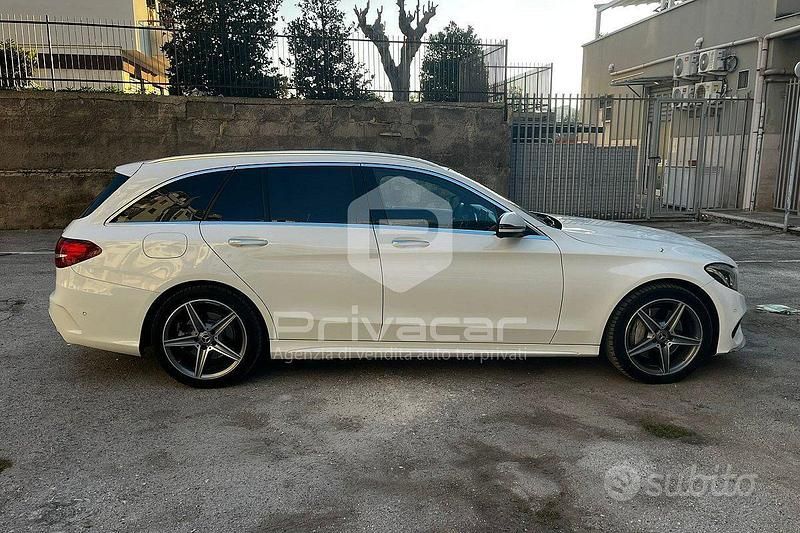Usata Mercedes C250 Premium 203 CV (149 kW) 2018 Bianco Station wagon
