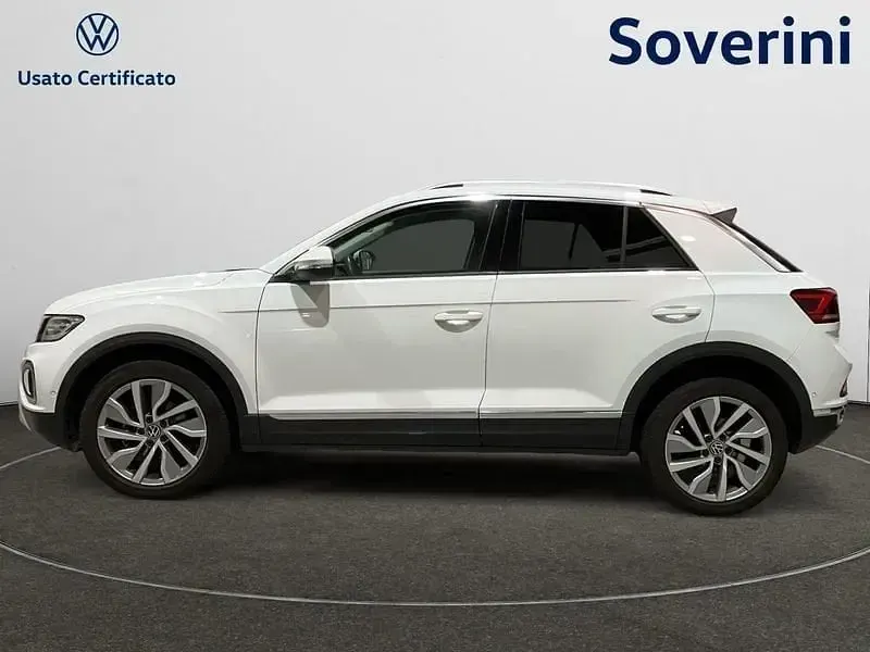 Usata VW T-Roc Style 110 CV (80 kW) 2022 Bianco SUV
