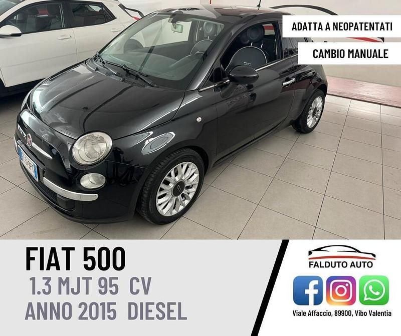 Usata Fiat 500 Pop 95 CV (69 kW) 2015 Nero Berlina