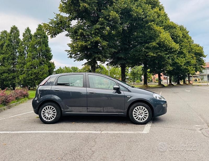Usata Fiat Punto Lounge 69 CV (50 kW) 2013 Grigio Berlina