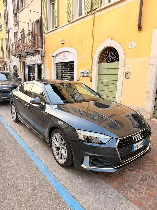 Usata Audi A5 2020 Grigio Coupé
