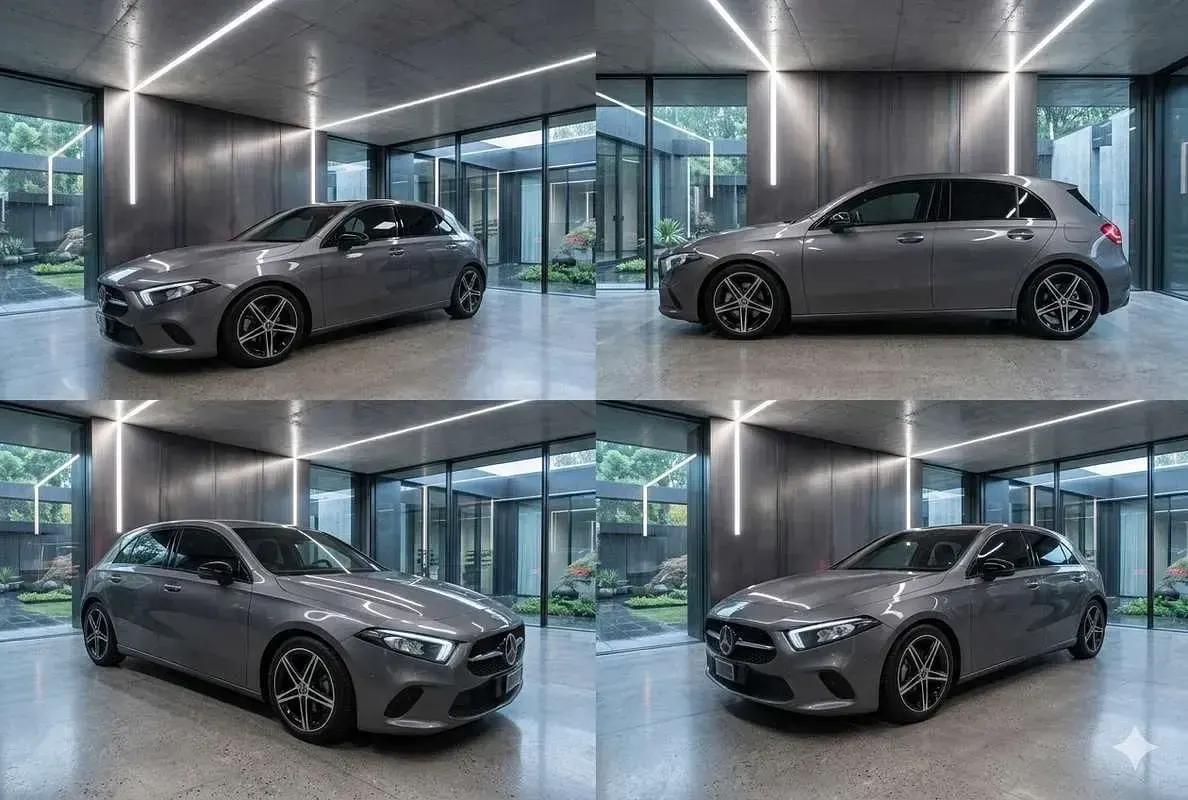 Usata Mercedes A180 Night 116 CV (85 kW) 2018 Grigio Berlina