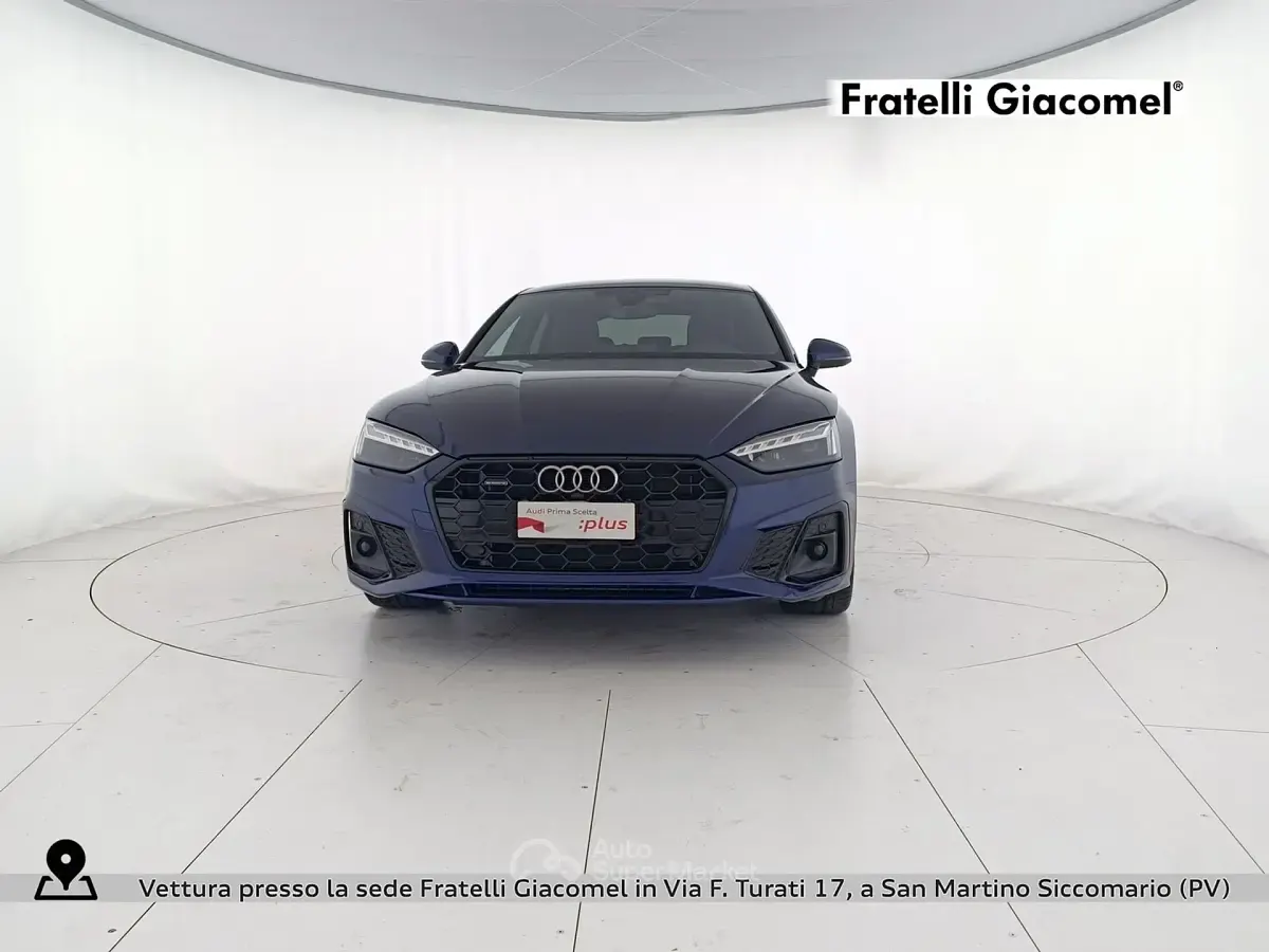 Usata Audi A5 Sportback S-Line 204 CV (150 kW) 2025 Blu Utilitaria