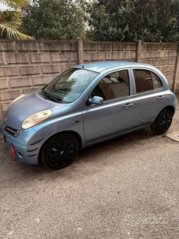 Usata Nissan Micra Acenta 80 CV (58 kW) 2007 Blu Berlina