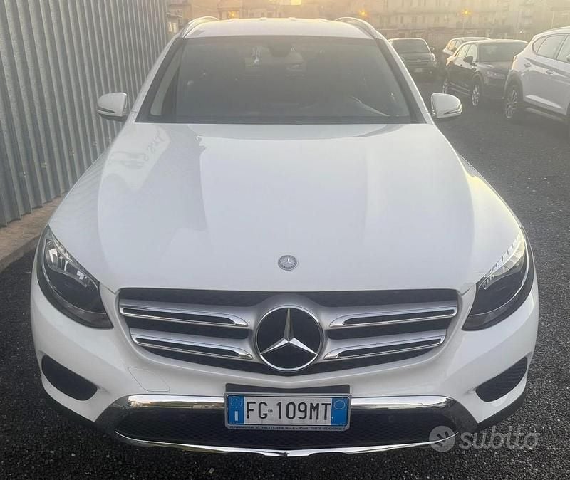 Usata Mercedes GLC220 170 CV (125 kW) 2016 Bianco SUV