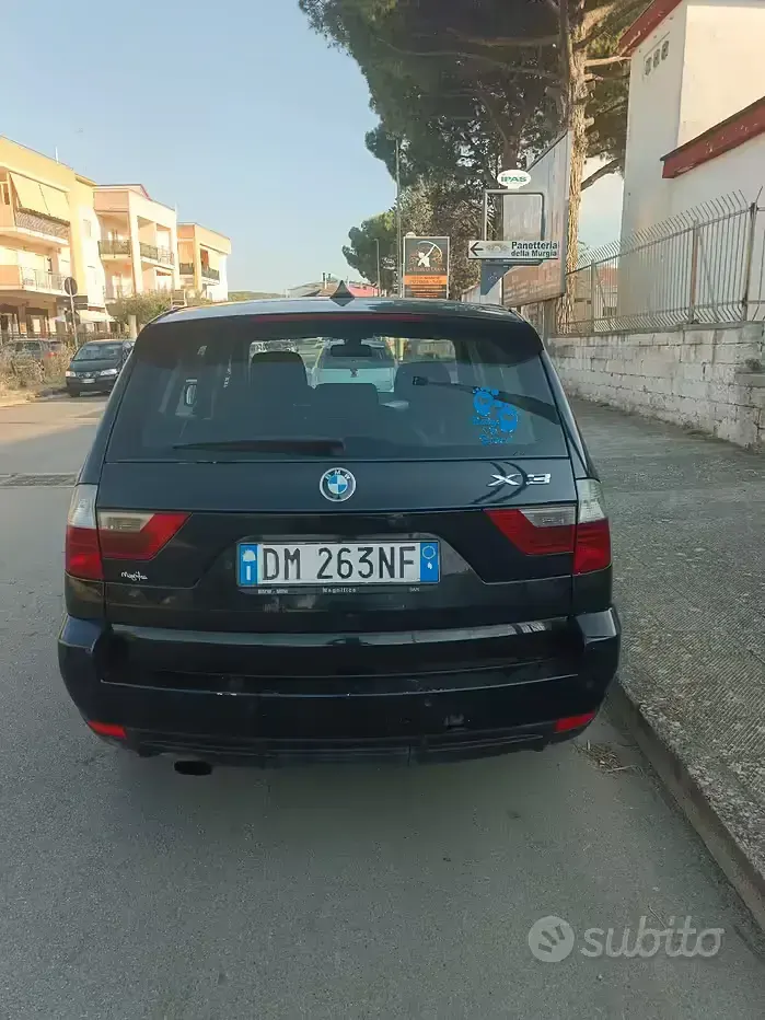Usata BMW X3 Efficient Dynamics 177 CV (130 kW) 2008 Nero SUV