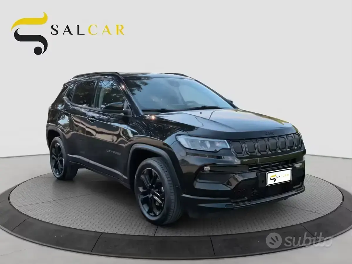 Usata Jeep Compass Night Eagle 131 CV (96 kW) 2022 Nero SUV