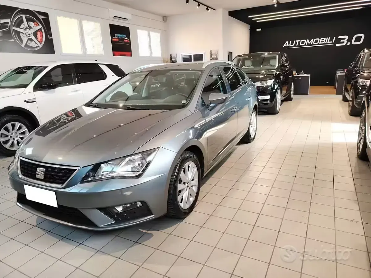 Usata Seat Leon ST XCELLENCE 115 CV (84 kW) 2017 Grigio Station wagon