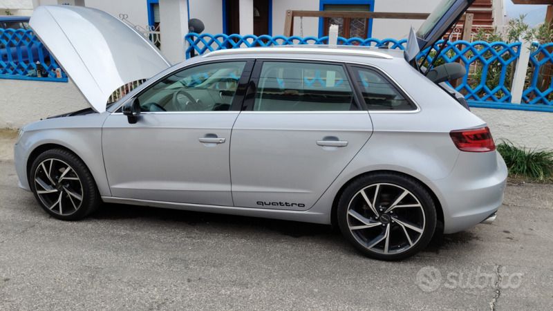 Usata Audi A3 2015 Grigio Berlina